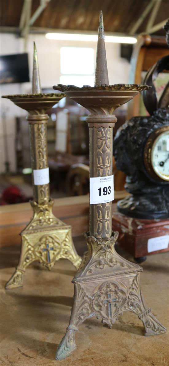 Church candlesticks